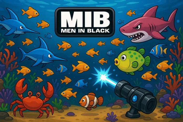 Hóa Thân Đặc Vụ Săn Cá Men In Black Tại 789Club Siêu Đỉnh